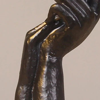Mājas Statuja Abstraktas Cilvēka Sejas Modeli Skulptūru Mūsdienu Mākslas Dzīvojamā Istaba buda Gaitenis Kabinets Dekori Mājas Dekorēšanas Piederumi