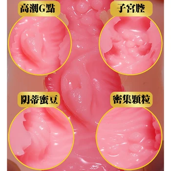 Mākslīgā Maksts Seksa Rotaļlietas Vīriešiem reāli Pocket Pussy Vīriešu Masturbator 3D Dziļās Rīkles silikona Vaginālās vīriešu Dzimumlocekļa piesūcekni