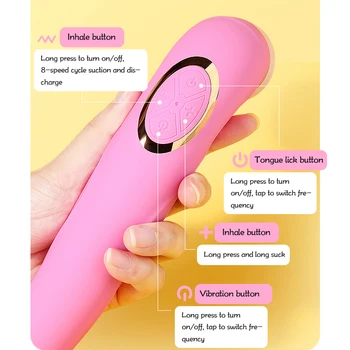 Mēles laiza vibrators 10-frekvenču massager mīksta Silikona g-spot klitora Stimulators sprauslas sūcējs pieaugušo seksa rotaļlietas sievietēm