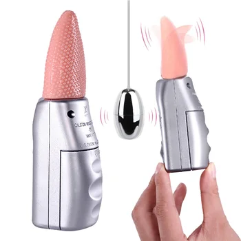 Mēles laiza vibrators olas Nekustamā Mēles licker mašīna Maksts un Klitora Stimulators Orālā seksa dzelksnis vibrador Seksa Rotaļlietas Sievietēm