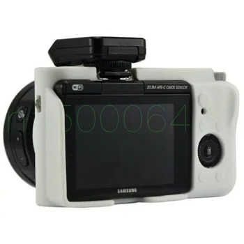 Mīksts Silikona Gumijas Kameras Aizsardzības Pārsegs Gadījumā Ādas soma Samsung NX3000 NX3300 Mirrorless Sistēmu Kamera