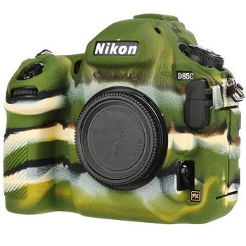 Mīksts Silikona Kameras korpuss Gadījumā Ādas Fotokameras Soma Protector Vāks Nikon D4 D4s D5 D500 D800 D800e D810 D810a D850 D7500 Z6 Z7