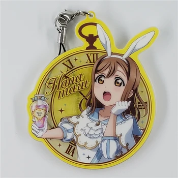 Mīlu Dzīvot Anime keychain Kotori Nico Rin Umi Maki Chika Dia Riko Yoshi kc Kunikida Kanan Akrila Keychain Keyring