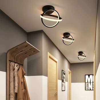 Mūsdienu LED Koridora Griestu lampas Mājas Ieejas Balkons Ziemeļvalstu Guļamistaba Lustras Griestu Lampas Iekštelpu Apgaismes Ķermeņi