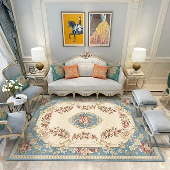 Mūsdienu Mīkstu persiešu Paklāju Dzīvojamā Istaba ar neslīdošu Pretapaugšanas Paklāju Guļamistabā, viesistabā, Rūpnīcas Tiešā Piegāde Paklāju Paklāji