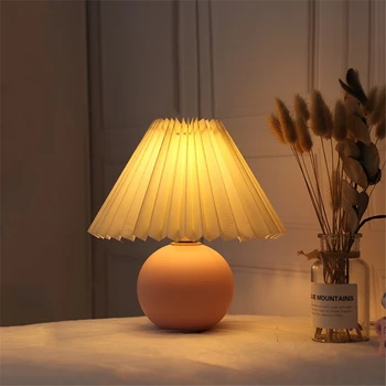 Mūsdienu Ziemeļvalstu Keramikas Galda Lampas Guļamistabas Gultas Lampas Led Galda Lampa Lampada Naktsskapītis Apgaismojums Home Deco Galda Gaismas Ķermeņi,