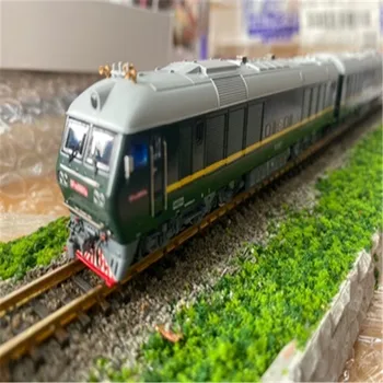 N Mēroga Dzelzceļa Modelis Miniatūrā Smilšu Galda Stacijas Dzelzceļa Simulācijas Modelis Vilcienu Sliežu Rotaļu Ainas