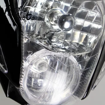 Nake Velosipēda Lukturis Motocikla Lukturis Galvas Gaismas Honda Suzuki Yamaha Kawasaki