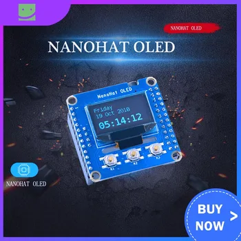 NanoHat OLED, Python programmēšanas vadītāja atvērtā pirmkoda atbalsta NanoPi NEO, NEO2, Gaisu, utt.