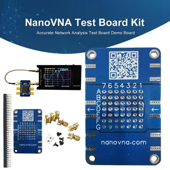 NanoVNA Testboard Komplekts VNA Testa Demo Valdes Izturīgs Precīzu Tīkla Analīze Testa Valdes Demo Valdes Filtrs Attenuator