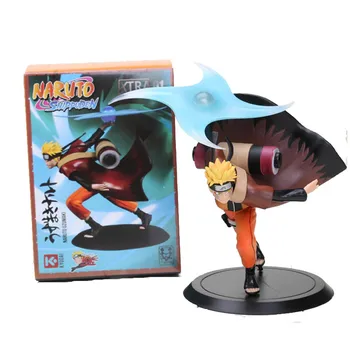 Naruto rīcības attēls Naruto Uzumaki Hatake Kakashi Zibens Asmens Uchiha Madara Orochimaru PVC Attēls Modelis Kolekcijas Rotaļlietas