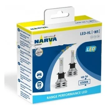 Narvas 18057 LED spuldzes komplektā H1 rpl2 12 V/24 v 6500 K x2 CANbus