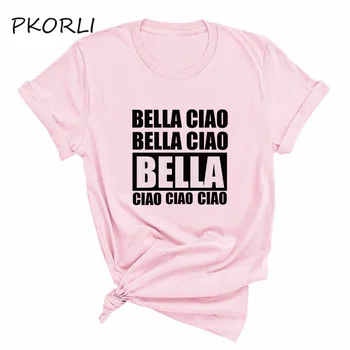Naudas Heist, La Casa De Papel T Krekls Sievietēm, Vīriešiem Tokyo T-krekls Bella Ciao Dziesmu Ideāls Krekls Unisex Vasaras Camiseta Mujer Topi
