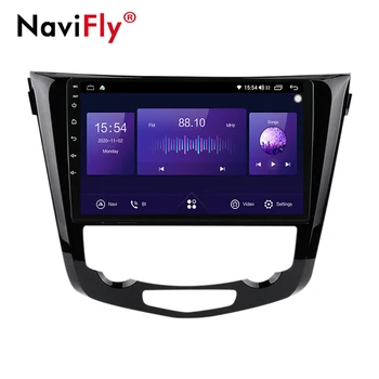 Navifly 1280*720QLED nogāzes 2DIN Auto Radio Multimediju Video Atskaņotājs Nissan QashQai, X-Trail 2013 2016 2017 6+128G