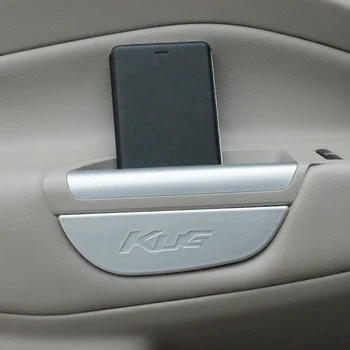 Nedaudz Mainīt 4gab/komplekts Auto ABS Priekšējo Durvju Roktura Lodziņā Durvis Uzglabāšanas Elkoņbalsti Lodziņā Ford Kugas Aizbēgt 2013. - 2018.gadam