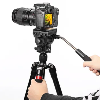 Neewer Profesionālās Elastīgu Alumīnija Kameras Statīvs Statīvs Monopod, pagriežot Statīva Galvu Canon Nikon Sony SLR Kameras