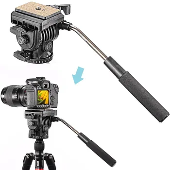 Neewer Profesionālās Elastīgu Alumīnija Kameras Statīvs Statīvs Monopod, pagriežot Statīva Galvu Canon Nikon Sony SLR Kameras