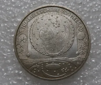 Nekustamā Reti Sudraba Oriģinālu Monētu Kolekcijas Vācija 2008 Nebra Zvaigžņu Plāksnes 10 Eiro Piemiņas Sudraba Monētu