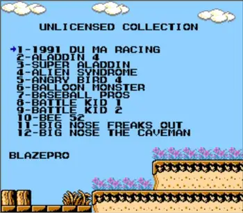 Nelicencētu Kolekcija 142 1 Spēle Kasetne NES/MK Konsoles