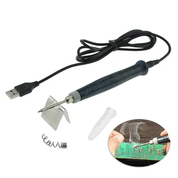 Neliela Zema Spiediena 5V USB Pārnēsājamo Mini lodāmurs Lodēšanas Dzelzs Elektriskās Metināšanas Pildspalvu, Mobilo Telefonu Remonts