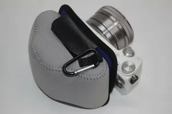 Neoprēna Mīksta Ūdensnecaurlaidīga Iekšējo Kameru Gadījumā Segtu Soma Aizsargcimdus Fuji X100F X100S X100T Mirrorless Sistēmu Kamera