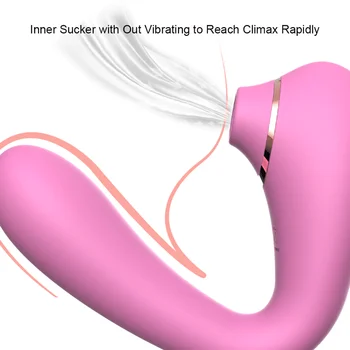 Nepieredzējis Vibrators Lādējams Silikona Maksts, Anālais Mini Sūcējs Ūdensizturīgs Licking Vibratori Seksa Rotaļlietas, 10 Režīmi Sievietēm Pāris
