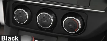 Nerūsējošā tērauda automašīnu gaisa kondicionieri paneļa apdares segumu toyota corolla 2017 2018 Facelift E170