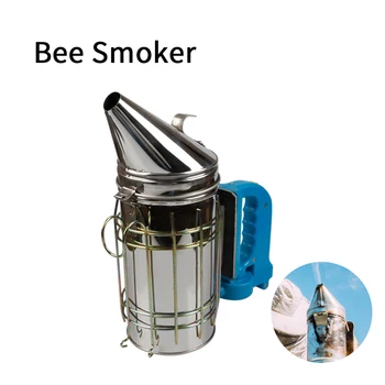 Nerūsējošā Tērauda Biškopības Produktu Dūmu Bumbas Elektriskā Bišu Smēķētājs Konisko Galvu Amerikāņu Biškopības Par Biškopis Rīks