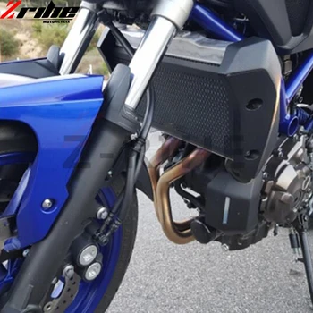 Nerūsējošā Tērauda Motociklu Radiatora Aizsargs Radiatora Vāks Yamaha Mt07 Mt-07 FZ07 FZ-07 MT 07 2016 XSR700