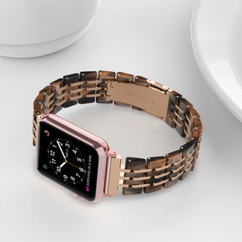 Nerūsējošā Tērauda Siksniņa Apple Skatīties Band Series 3/2/1 38mm 42mm, Metāla, Sporta Watchband par iwatch sērija 4 40mm 44mm
