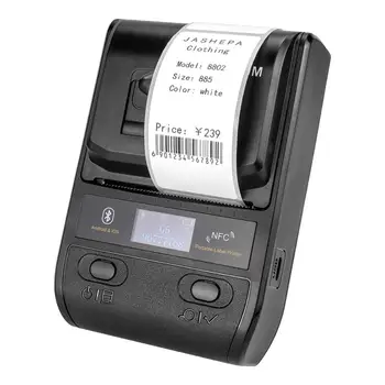 NETUM Bluetooth Siltuma etiķešu Printeri Mini Portatīvo 58mm Saņemšanas Printeri Maziem Mobilo Tālruni, Ipad, Android / iOS NT-G5