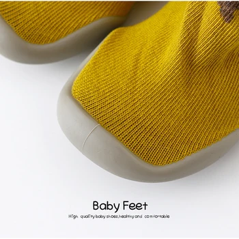 New baby toddler kurpes Bērnu grīdas zeķes, Mīksta grunts komfortu Cute dzīvnieku formas Rudens iekštelpu neslīdoša silts kāju aizsardzība