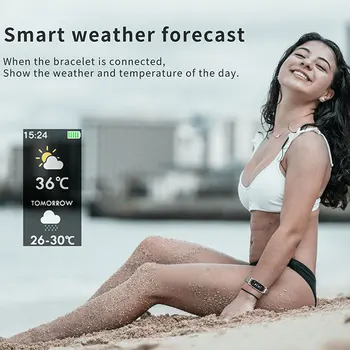 New Smart Skatīties Ir 2021. Sieviešu Smartwatch Fitnesa Tracker Sporta Pulksteņi Ūdensizturīgs Smart Aproce Par Android, IOS Smart-skatīties Pulkstenis