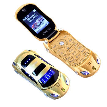 Newmind F15 Flip Atslēgt Lukturīti, Dual Sim Kartes Mp3, Mp4 Super Mazs Izmērs, Auto Formas Modelis Mini Mobilo Studentu Mobilo Telefonu