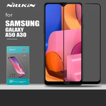 Nillkin Samsung Galaxy A50 A30 A70 A40 A30 A20 A10 Stikla CP+ 2.5 D Pilnībā Segtu Rūdīta Stikla Samsung A50 Ekrāna Aizsargs