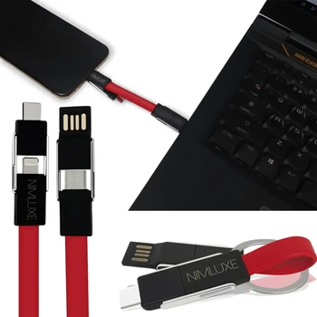 Nimluxe Portatīvo 6 1E-maksas-pro Kabelis USB C Tipa Kabeli Ātri, Lādētāju, USB-C Uzlādes Datu Kabeli