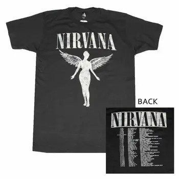 Nirvana In Utero Ceļojumu Uz Muguras, T Krekls
