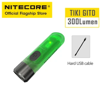 NITECORE TIKI multi-purpose multi-gaismas avots, USB tiešās maksas portatīvo EDC zibspuldzes taustiņš lampas