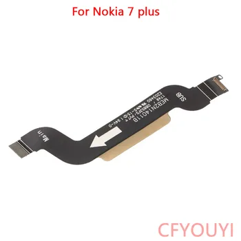 Nokia 7 plus 7+ Mātesplati Flex Kabelis Lentes Rezerves Daļas