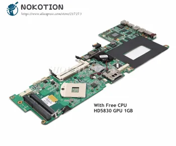 NOKOTION HP Envy 15 Klēpjdators Mātesplatē DASP7DMBCD0 597597-001 GALVENĀS VALDES PM55 HD5830 grafikas DDR3 Bezmaksas CPU
