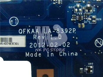 NOKOTION Jaunu K000135160 GALVENĀS VALDES Toshiba Satellite P850 P855 Klēpjdators Mātesplatē QFKAA LA-8392P DDR3 HD4000 pārbaudīta
