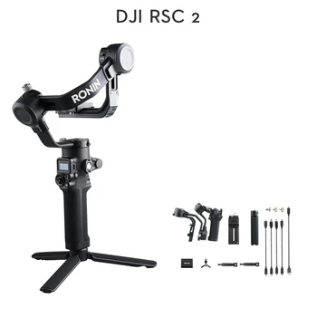 Noliktavā Oriģinālā Pavisam Jaunu DJI RSK 2 PRO COMBO / RSC2 kamera gimbal Salokāms Dizains Iebūvēts OLED Ekrāns sniedz Ronin SC2