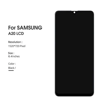 Nomaiņa LCD skārienekrānu, Digitizer Samsung Galaxy A20 A205 SM-A205F