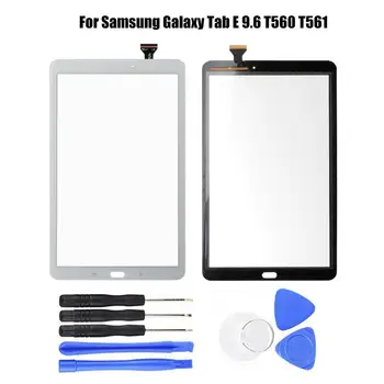 Nomaiņa Stikla skārienekrāns Digitizer Samsung Galaxy Tab E 9.6 T560/T561