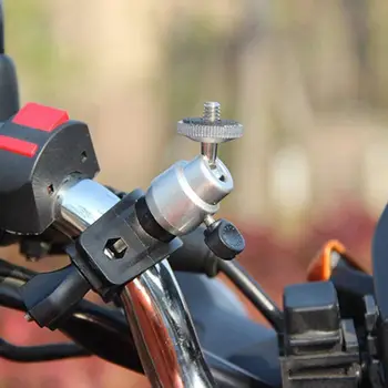 Noteikt fotokamera uz velosipēda, motocikla Kameras stiprinājums ir Viegli, lai vienkārši satveriet to cauruļu, piemēram, rokturis, bārs