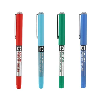 Nowpen Veikalā Taisni Šķidruma Rollerball Pildspalvas PVN-159 7 Krāsas 0.28/0.38/0.5 mm Needel Penpoint Studentu Pārbaude Piederumi