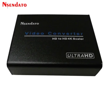 Nsendato HD UZ HD (4K*2K Scaler Video Converter Box 4K 60 hz 1080P Pastiprinātājs HD V1.4 Video Adapteris Ar Audio Tālummaiņu HDTV PC