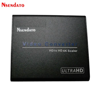 Nsendato HD UZ HD (4K*2K Scaler Video Converter Box 4K 60 hz 1080P Pastiprinātājs HD V1.4 Video Adapteris Ar Audio Tālummaiņu HDTV PC
