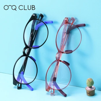 O-Q KLUBS Bērniem, Brilles Anti-Zila Gaisma Datoru Brilles TR90 Regulējamām Kājām Ērti Zēni Meitenes Briļļu TR5108
