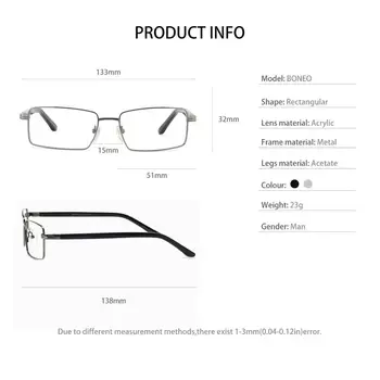 OCCI CHIARI Rāmji, Brilles Vīriešiem, Optiskās Brilles Rāmis Zilā Gaisma Pretbloķēšanas Brilles Metāla Recepšu Brilles Briļļu Tuvredzība